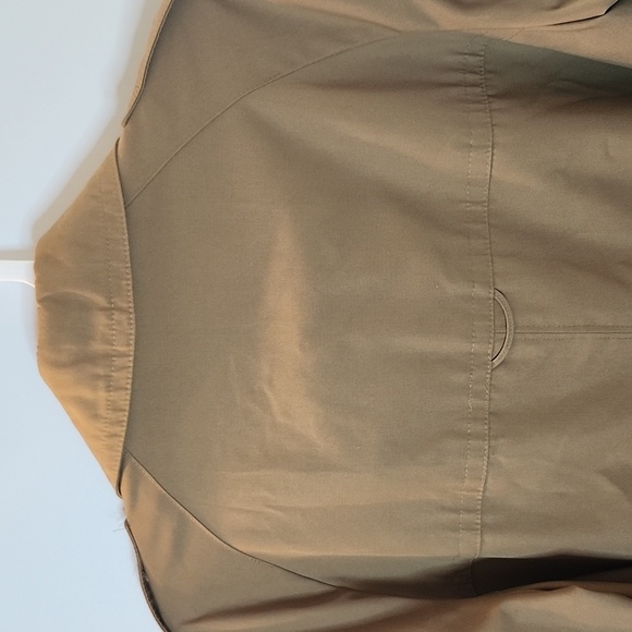 Etienne Aigner Tan Trench Coat Classic Relaxed Fit - Picture 10 of 16